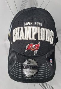 Tampa Bay Buccaneers New Era 9FORTY NFL Super Bowl Champions Locker Room Hat Cap